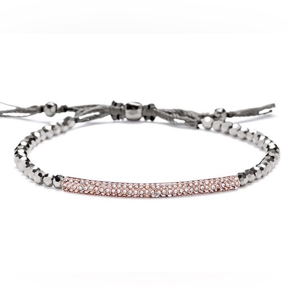 Stella & Dot Jewelry - Stella & Dot Tribute Silver and Rose Gold Bracelet